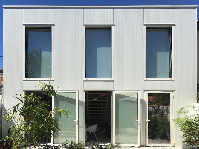 Extension d'une choppe  Bordeaux : FACADE