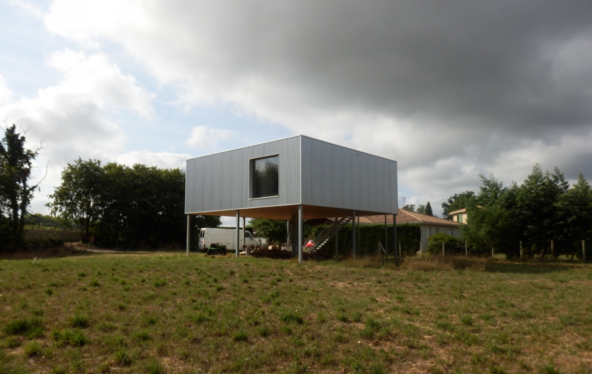 Construction d'une maison à Ayguemorte les Graves