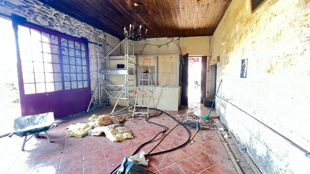 Am�nagement d'un espace Oenotouristique et logements agricoles - MARGAUX CANTENAC : Avant