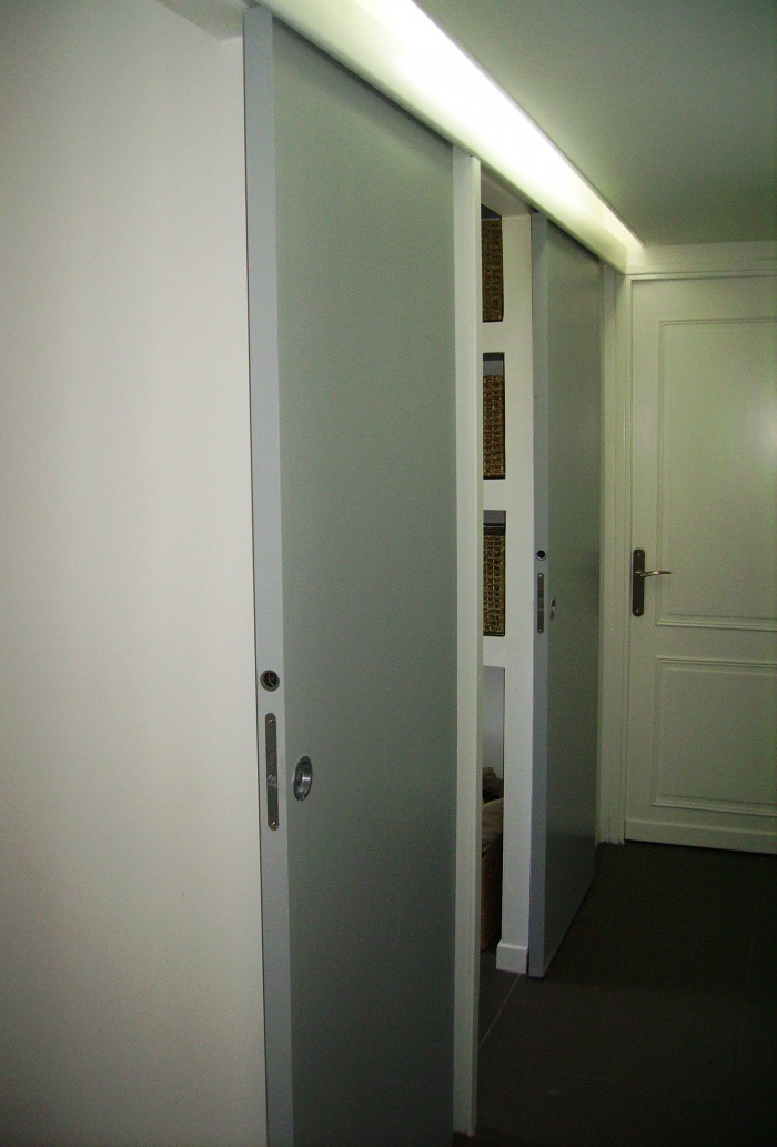 Réaménagement d'appartement : couloir + portes