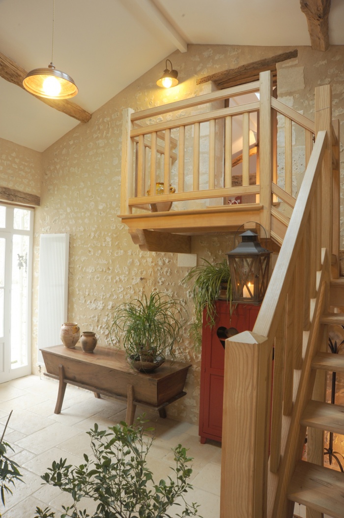 Rénovation d'une Ferme Charentaise : entree