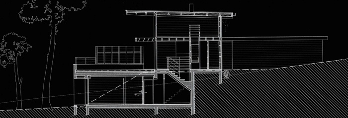 MAISON A LACANAU : coupe