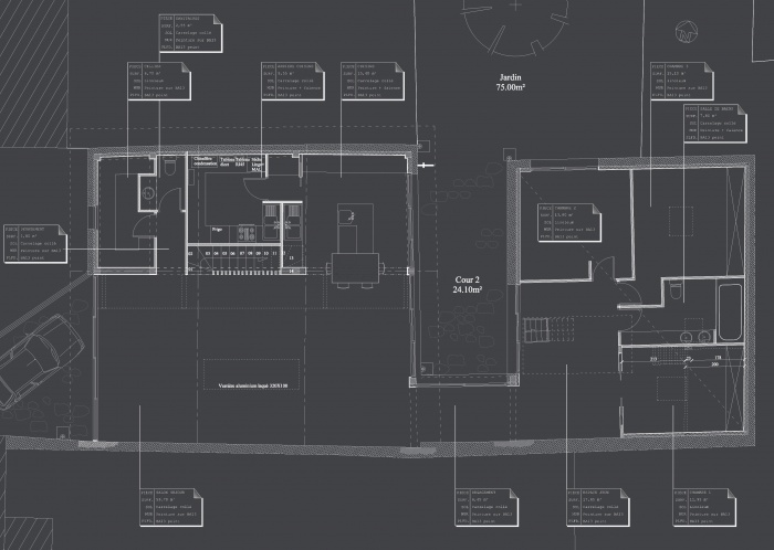 Hangar rhabilit en maison familiale : 01 Plan RDC copie