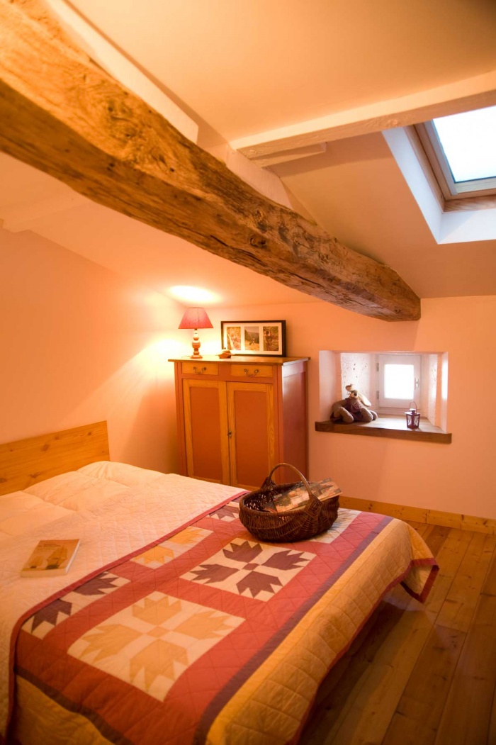 Rénovation d'une Ferme Charentaise : chambre-2-a