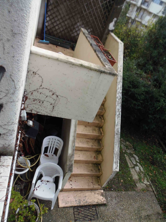Rnovation d'une Maison de Ville et Cration d'une terrasse : l\'escalier EDL