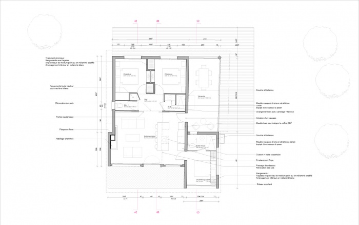 Entre intimité et convivialité ! : Esquisse projet