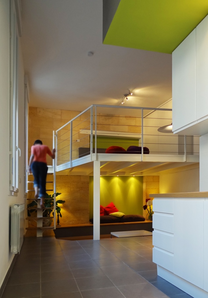 Rénovation studio en rdc