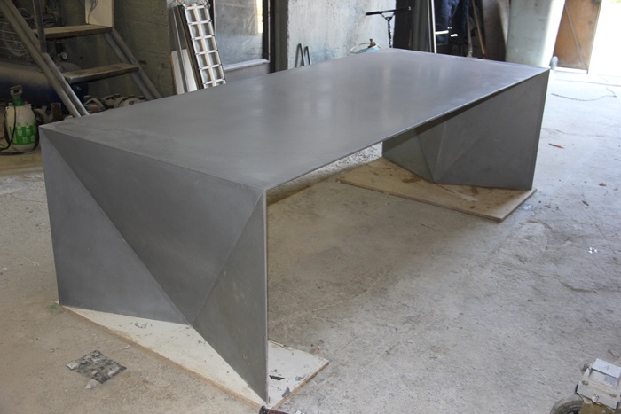Table en béton