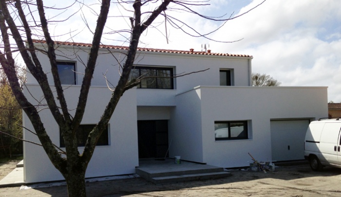 Construction d'une maison d'habitation