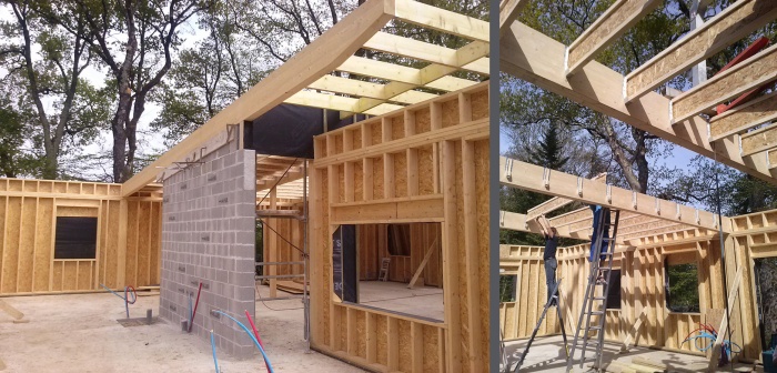 Construction d'une maison en ossature bois : 10