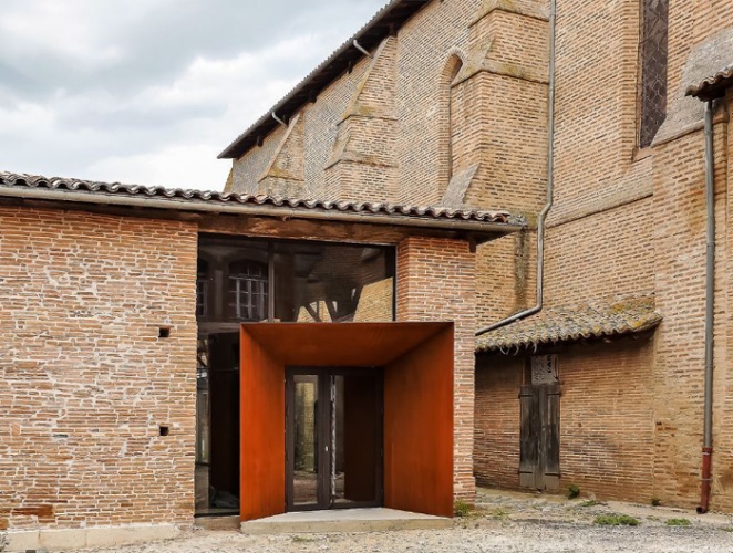 Reconversion de l'ancien prau scolaire en salle de runion  Fronton (31) : rnovation patrimoine fronton (1).JPG