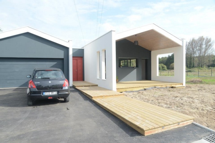 Construction d'une maison contemporaine à Canéjan : 01
