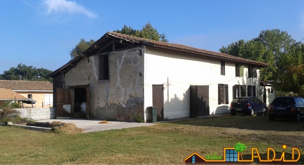 Rhabilitation d'une ancienne maison, cration de 3 logements