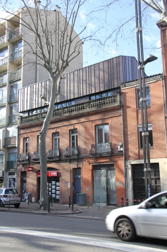 Surélévation à Toulouse - Quartier Saint Cyprien : Surélévation Toulouse - quartier st cyprien (17).JPG