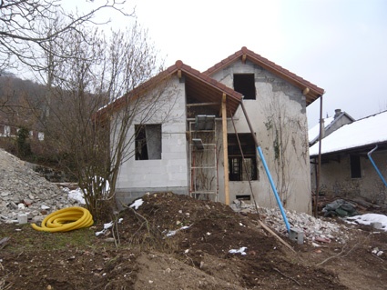 Rhabilitation/extension d'une maison abandonne