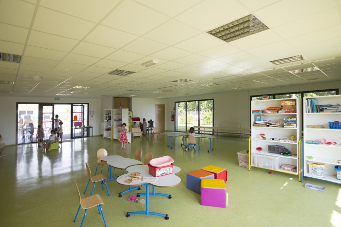 Extension et réaménagement d'un centre de Loisirs : espace modulable