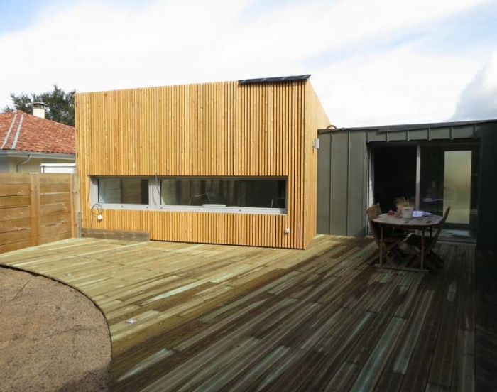 Extension d'une maison individuelle