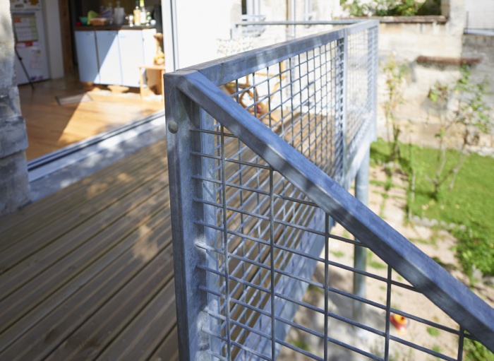 Rénovation partielle d'une échoppe à Bordeaux