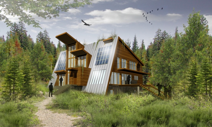 Maison à énergie autonome