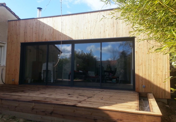 Rénovation et extension bois : 16