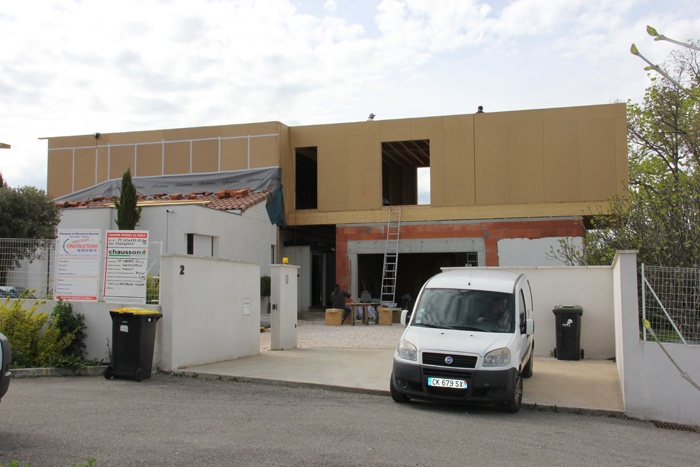 Surélévation maison à Lapeyrouse Fossat : Surélévation maison (2).JPG