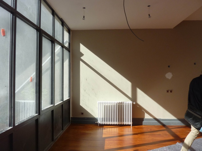 Réhabilitation, surélévation et extension d'un immeuble à Bordeaux : Intérieur RDC