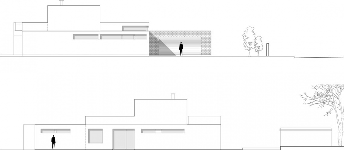 Maison neuve à Villenave d'Ornon : FACADE SN