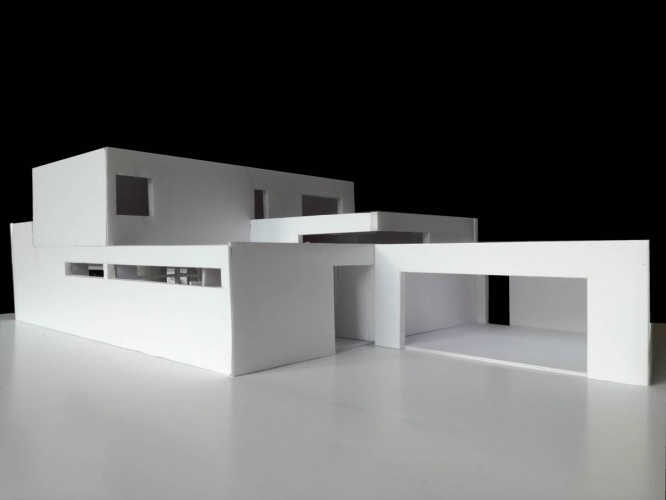 Maison neuve à Villenave d'Ornon : maquette est